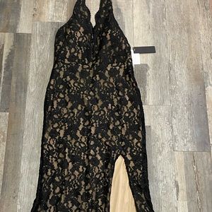 New with tags floor length dress.